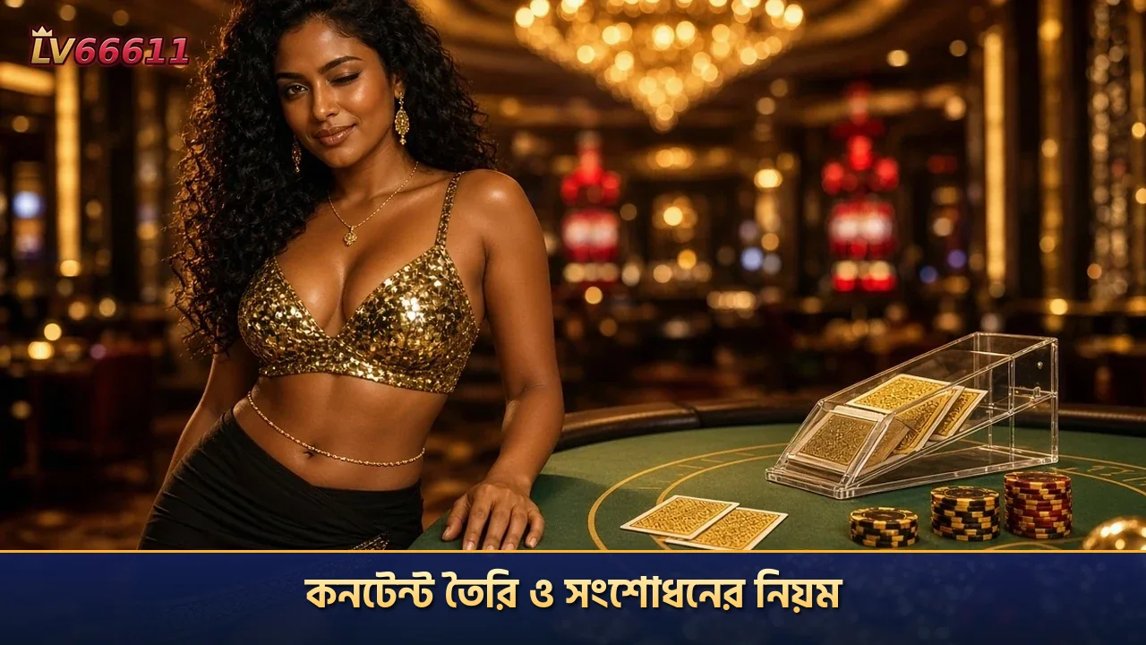 কনটেন্ট তৈরি ও সংশোধনের নিয়ম
