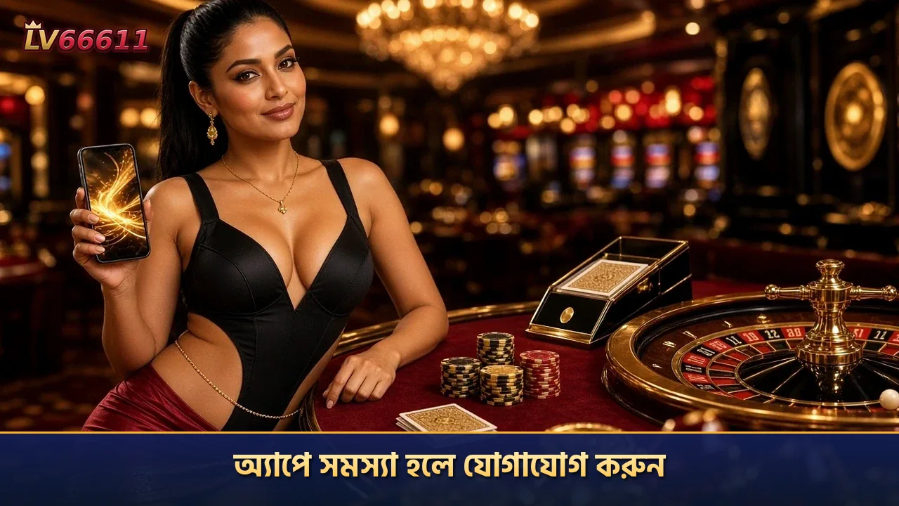 অ্যাপে সমস্যা হলে যোগাযোগ করুন